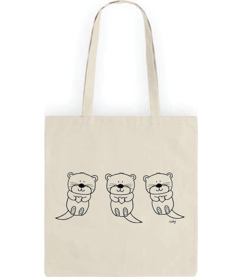 Otter Tote Bag