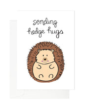 Load image into Gallery viewer, Sending Hedgehugs Love Card
