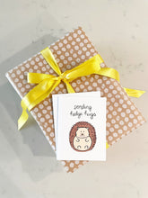 Load image into Gallery viewer, Sending Hedgehugs Love Card