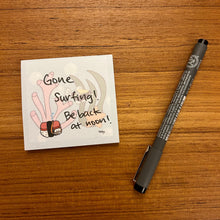 Load image into Gallery viewer, Musubi Snorkel Sticky Notes
