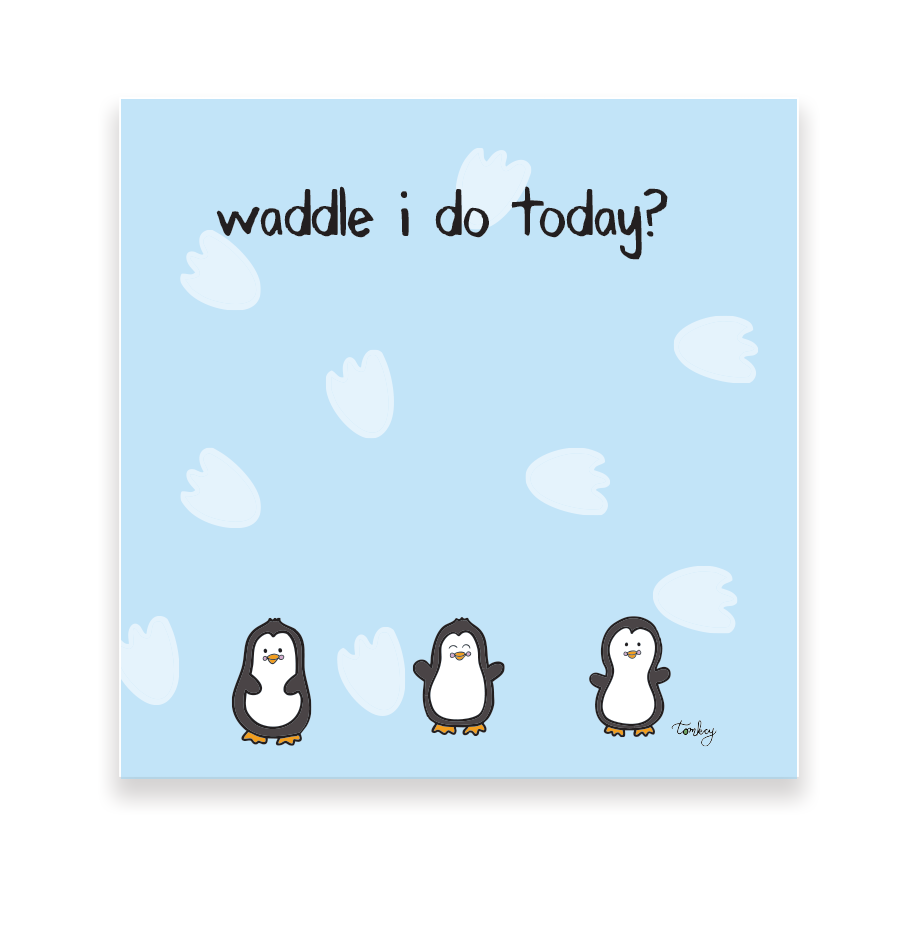 Penguin Sticky Notes