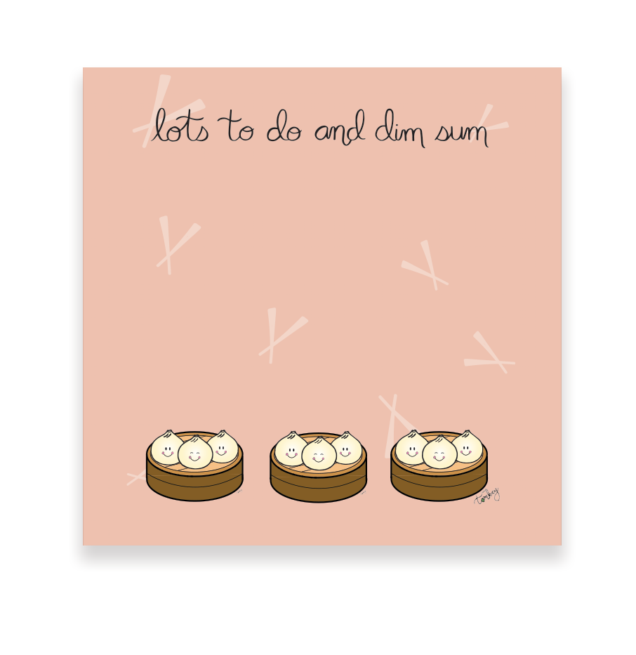 Dim Sum Sticky Notes Dim Sum Sticky Notes – tomkcy creations