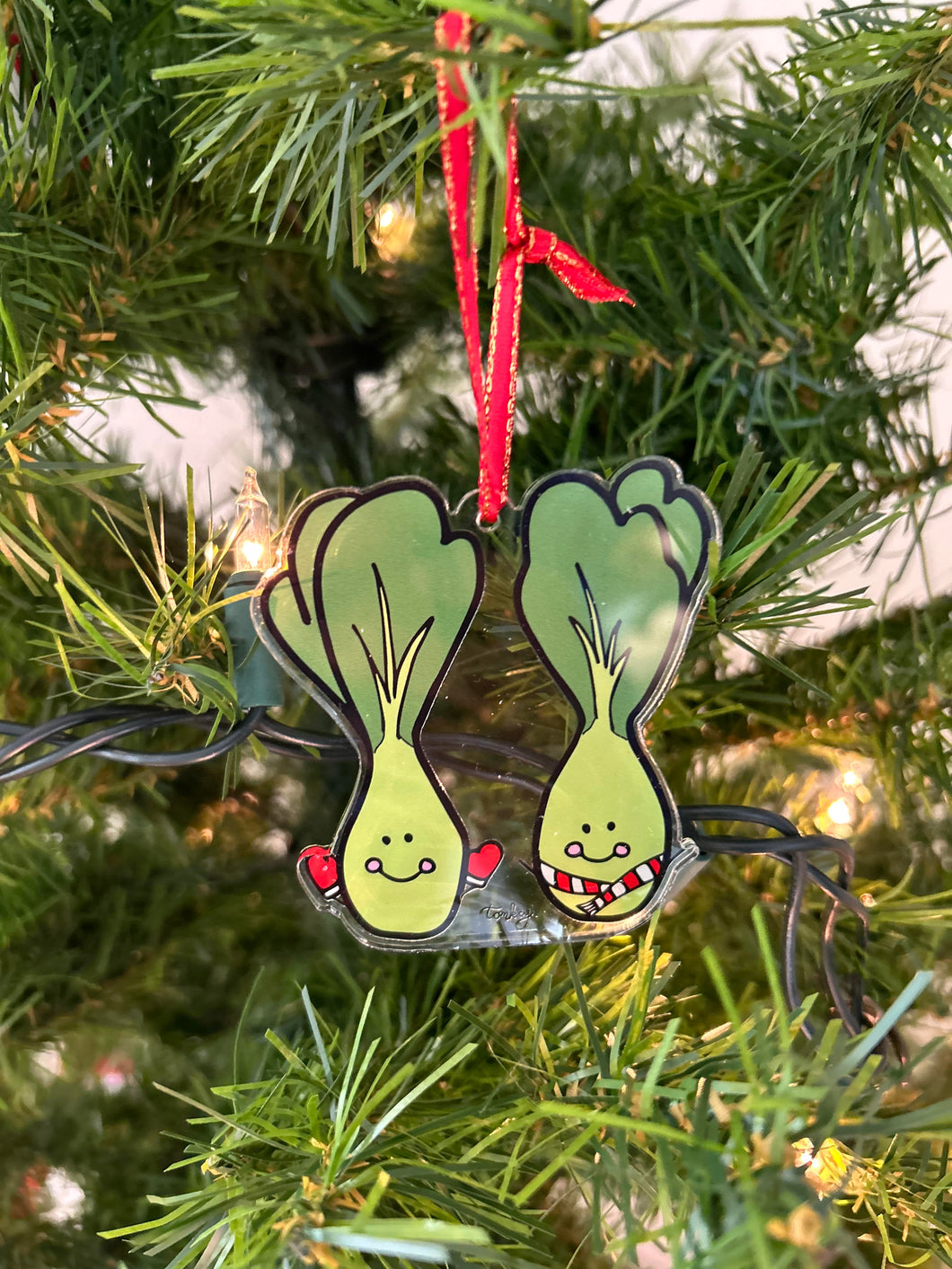 Bok Choy Ornament