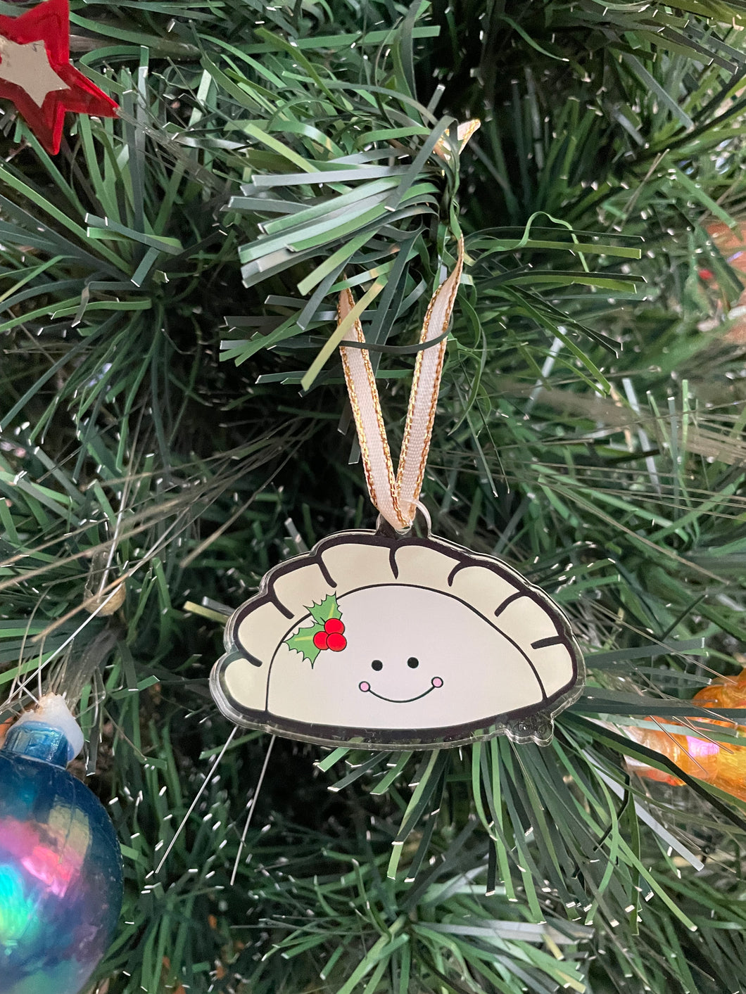 Potsticker Holiday Ornament