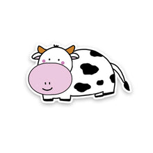 Load image into Gallery viewer, Cow Vinyl Sticker
